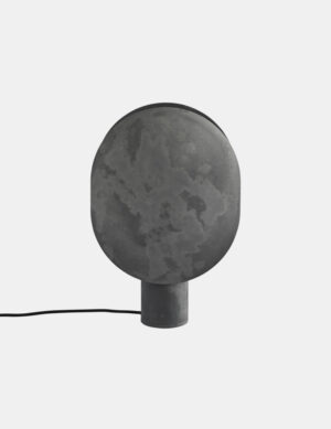 CLAM TABLE LAMPE OXIDIZED, 101CPH