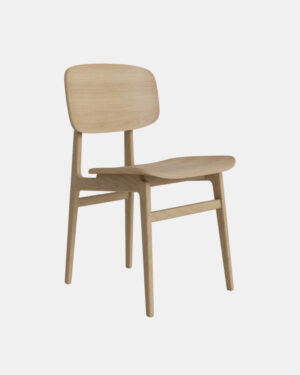 Spisebordsstol, stol i naturlig egetræ fra Norr11