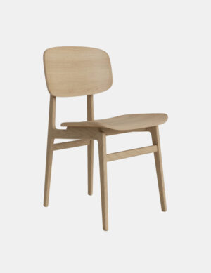 Spisebordsstol, stol i naturlig egetræ fra Norr11
